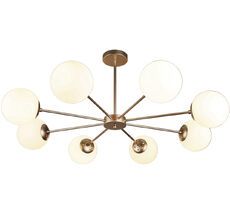 Потолочная люстра на штанге Escada 2110/8P Gold_ESC