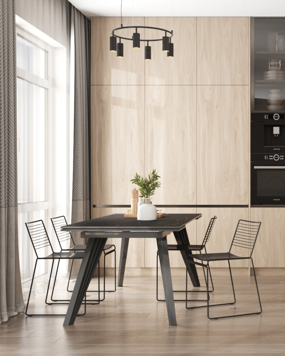 Подвесная люстра кольцо Moderli V11601-6P_MD