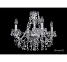 Хрустальная люстра Bohemia Ivele 1409/4/160 Ni_BI