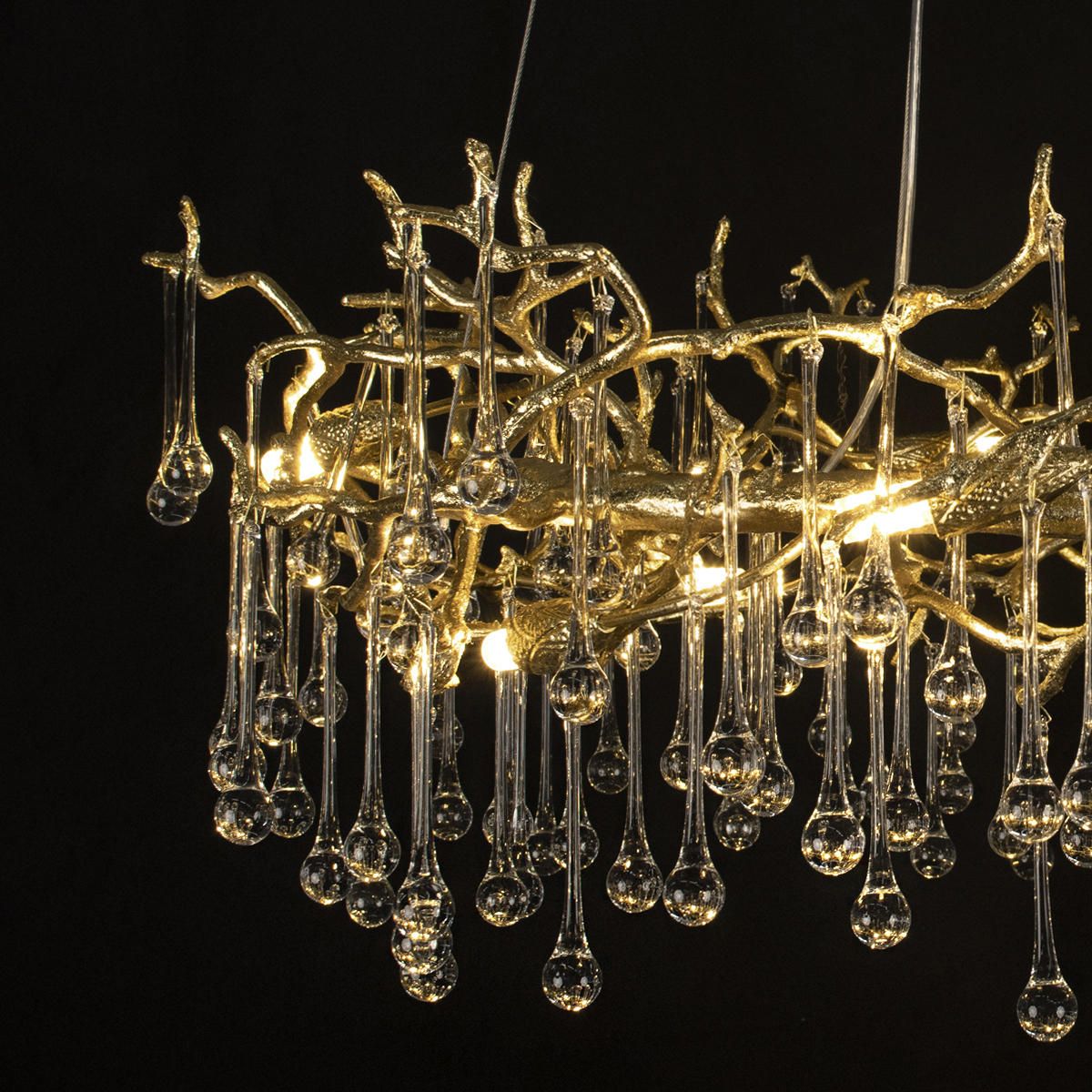 Подвесная люстра Loft IT Bijout 10068/800 GD_LF