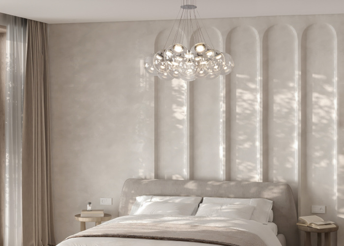 Подвесной светильник светодиодный шарики Freya FR5580PL-L35N_MY