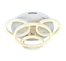 Потолочная люстра светодиодная с пультом регулировкой яркости и цветовой температуры Escada 10240/4LED_ESC