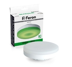 Лампа светодиодная GX53 таблетка 12W 175-265V GX53 зеленый Feron 48560_FR