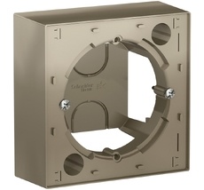 Коробка наружного монтажа (шампань) Systeme Electric ATN000500