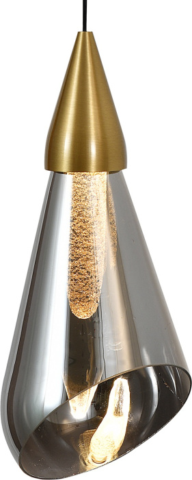 Настенный светильник квадратный 500 лм (11049/1W Gold) Indigo V000109L