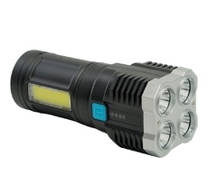 Фонарь ручной с аккумулятором USB Feron 48789_FR