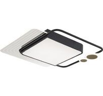 Потолочный светодиодный светильник с пультом (ночной режим) Escada 10225/SG LED_ESC