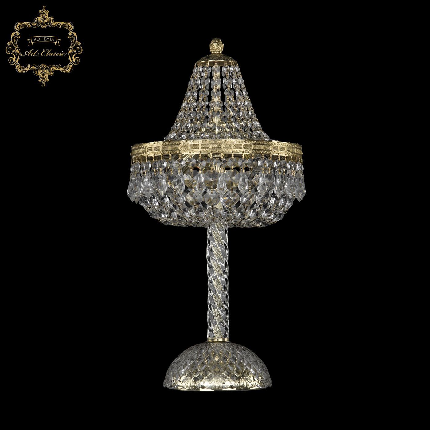 Настольная лампа Bohemia Art Classic 22.011L4.H.25SP.G_BI