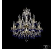 Хрустальная люстра Bohemia Ivele Crystal 1410/8+4/160/2d G V3001_BI