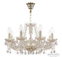 Хрустальная люстра Bohemia Ivele Crystal 108/8/195 G_BI