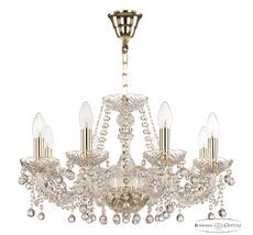 Хрустальная люстра Bohemia Ivele Crystal 108/8/195 G_BI