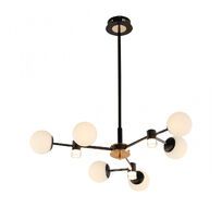 Подвесная люстра на штанге Arte Milano Ferrara 277010/6 BK/GD