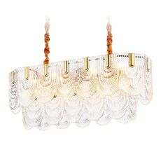 Подвесная люстра Ambrella light с хрусталем Traditional TR5389_AMB