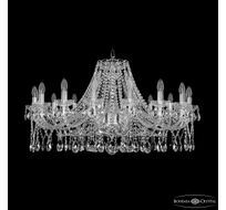 Хрустальная люстра Bohemia Ivele Crystal 1413/16/360 Ni_BI