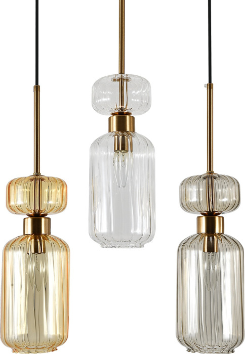 Подвесной светильник Escada 1141/3S BG/CL/AM_ESC