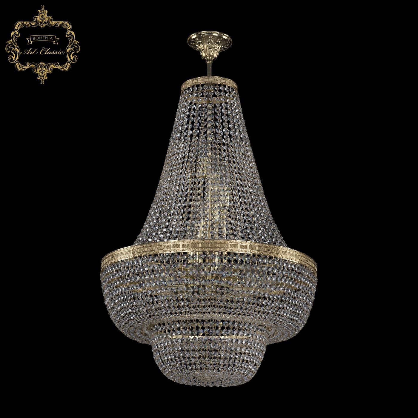 Хрустальная люстра Bohemia Art Classic 21.091.H2.55SP.G_BI