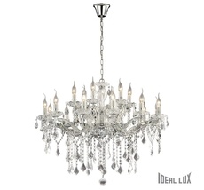 Хрустальная люстра Ideallux FLORIAN SP18 CROMO_IL
