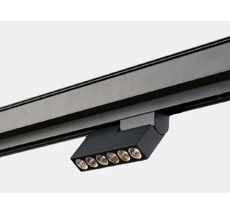 Трековый светильник светодиодный, магнитный, черный, 6Вт, 48V IP20 4000К Lumker SY-LINK-FL-BL-6-NW_SW