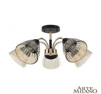 Потолочная люстра Arte Milano Napoli 320119/5 FG+BK