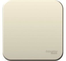 Выключатель накладной одноклавишный (молочный) Systeme Electric BLNVA061012