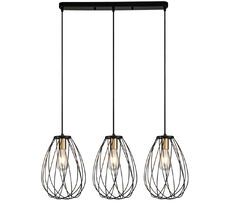 Подвесной светильник E27*60W Black/Brass Escada 10180/3S_ESC