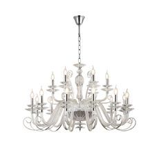 Подвесная люстра Newport ANNABELLE 8576+12/C chrome_NP