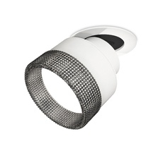 Комплект встраиваемого поворотного светильника с композитным хрусталем TECHNO SPOT XM8101541_AMB