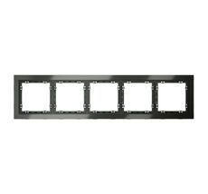 Рамка стеклянная VOLTUM S70 на 5 постов VLS110506