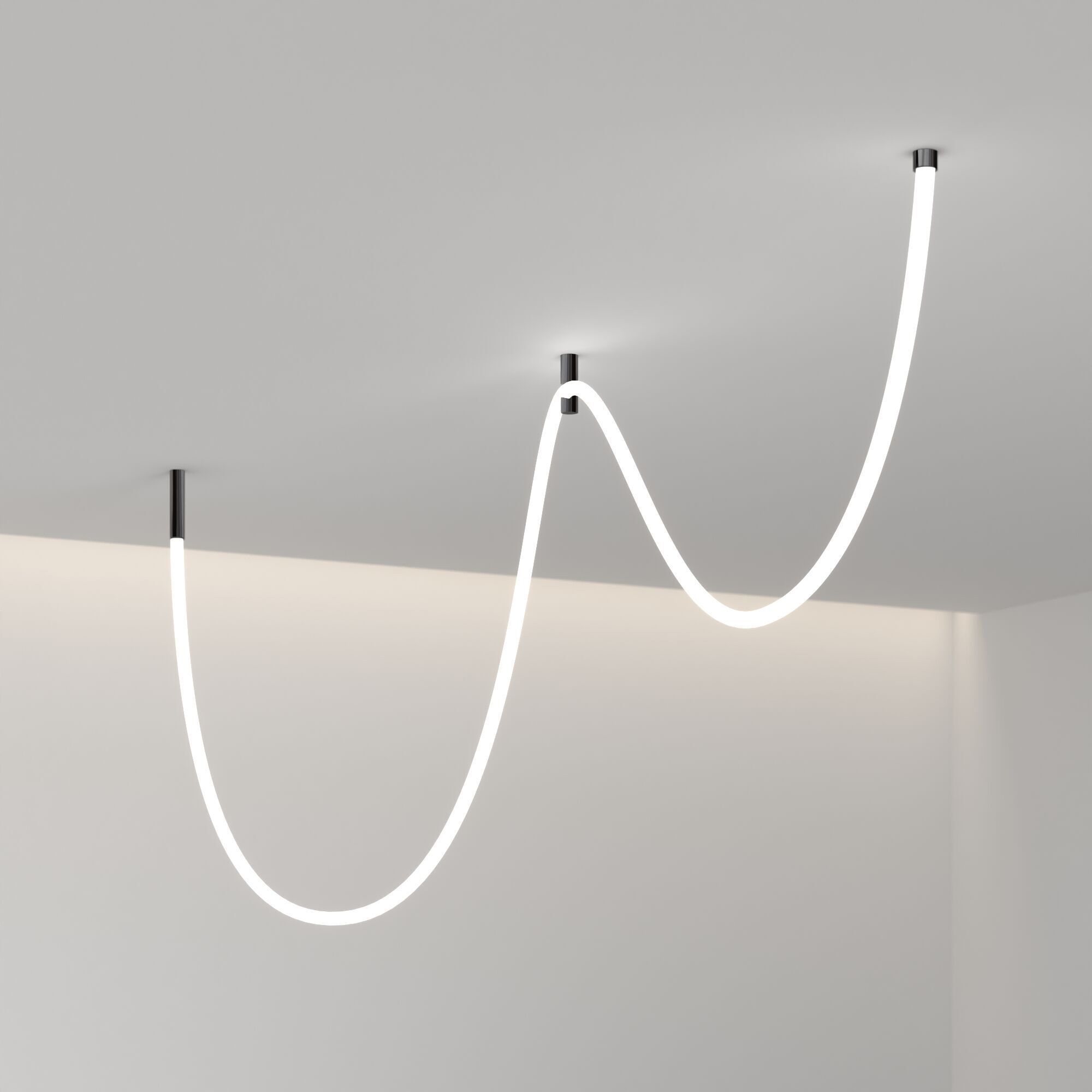 Подвесное крепления для круглого гибкого неона Elektrostandaed Full light a063433_ES