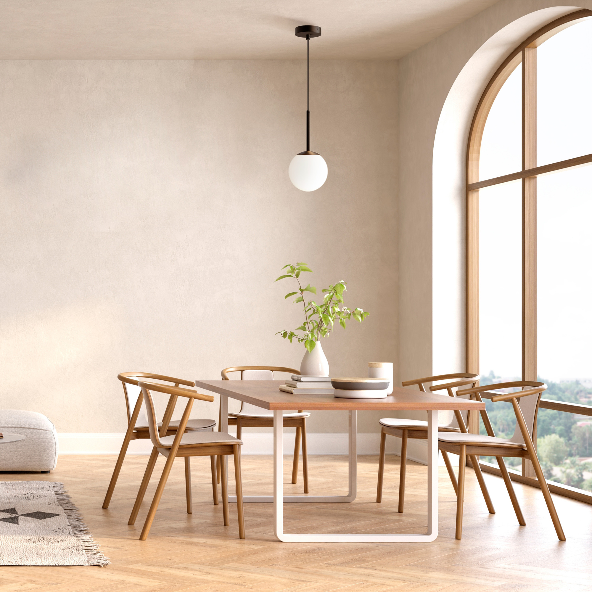 Подвесной светильник Maytoni Modern Basic form MOD321PL-01B_MY