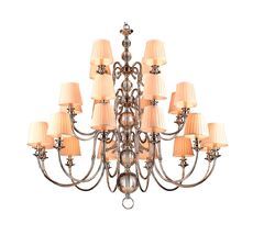 Подвесная люстра NewPort 31010+12/C без абажуров_NP