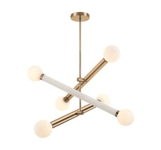 Подвесная люстра Freya Cross FR5381PL-06G_MY