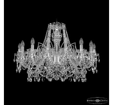 Хрустальная люстра Bohemia Ivele Crystal 1411/16/300 Ni_BI