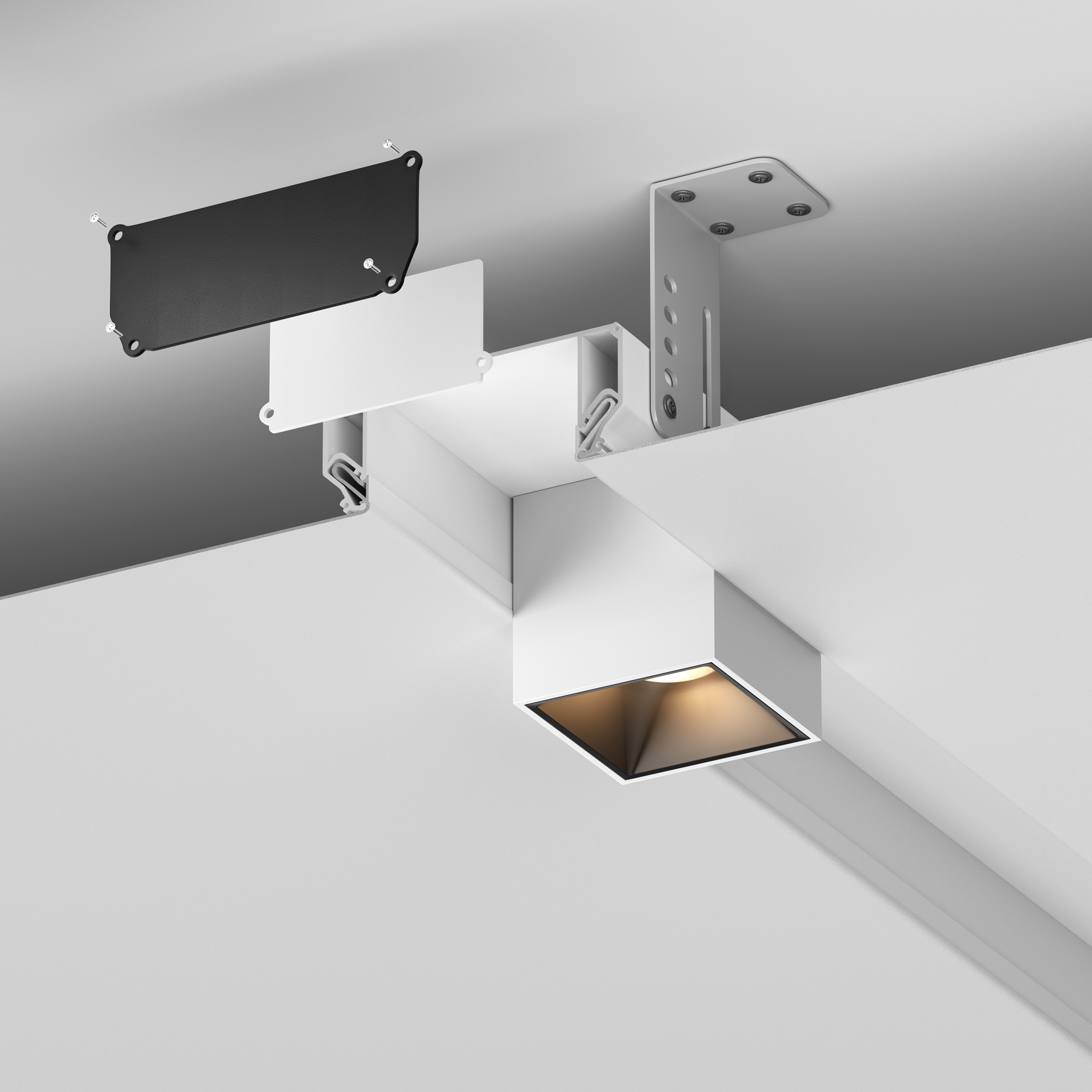 Профиль для трековой системы Maytoni Technical ALM-9940-SC-W-2M_MY