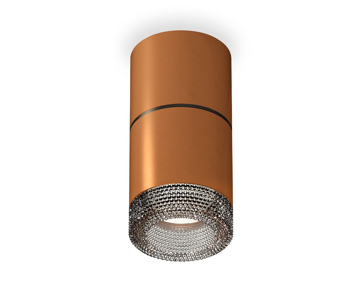 Комплект накладного светильника Ambrella light с композитным хрусталем Techno XS7404042_AMB