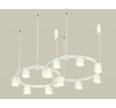 Подвесная люстра Ambrella light Techno Ring с акрилом Traditional DIY XR92081002_AMB