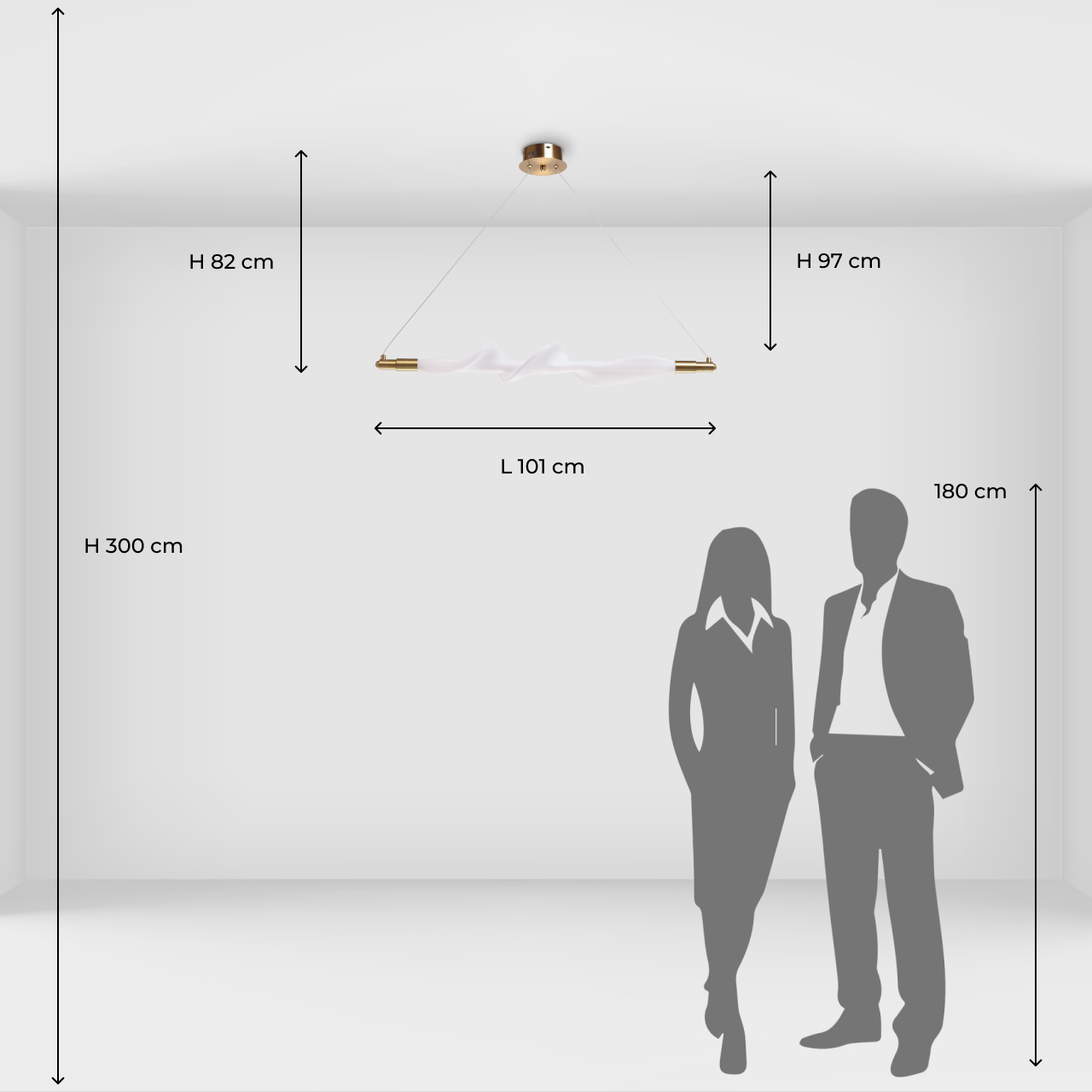 Подвесной светильник De City Мадлен 424017301_MW