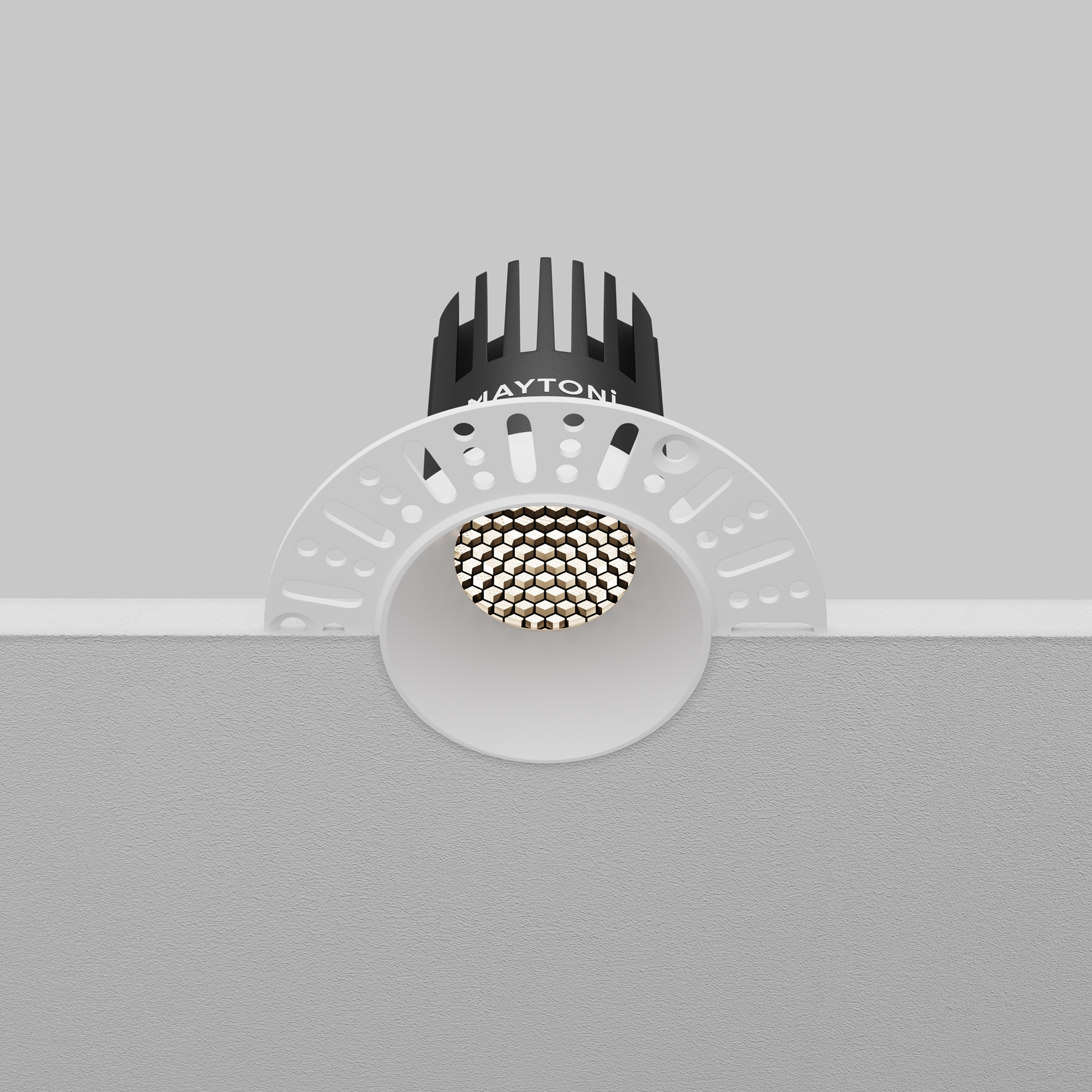 Встраиваемый светильник Maytoni Dip DL119-10W-4K-TRS-W_MY