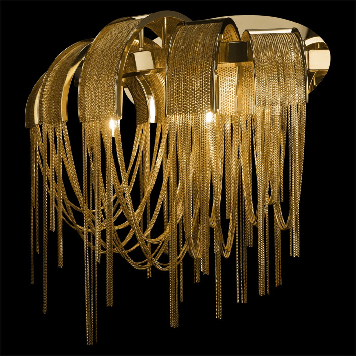 Настенный светильник Loft IT Volver 10404W/C GD_LF