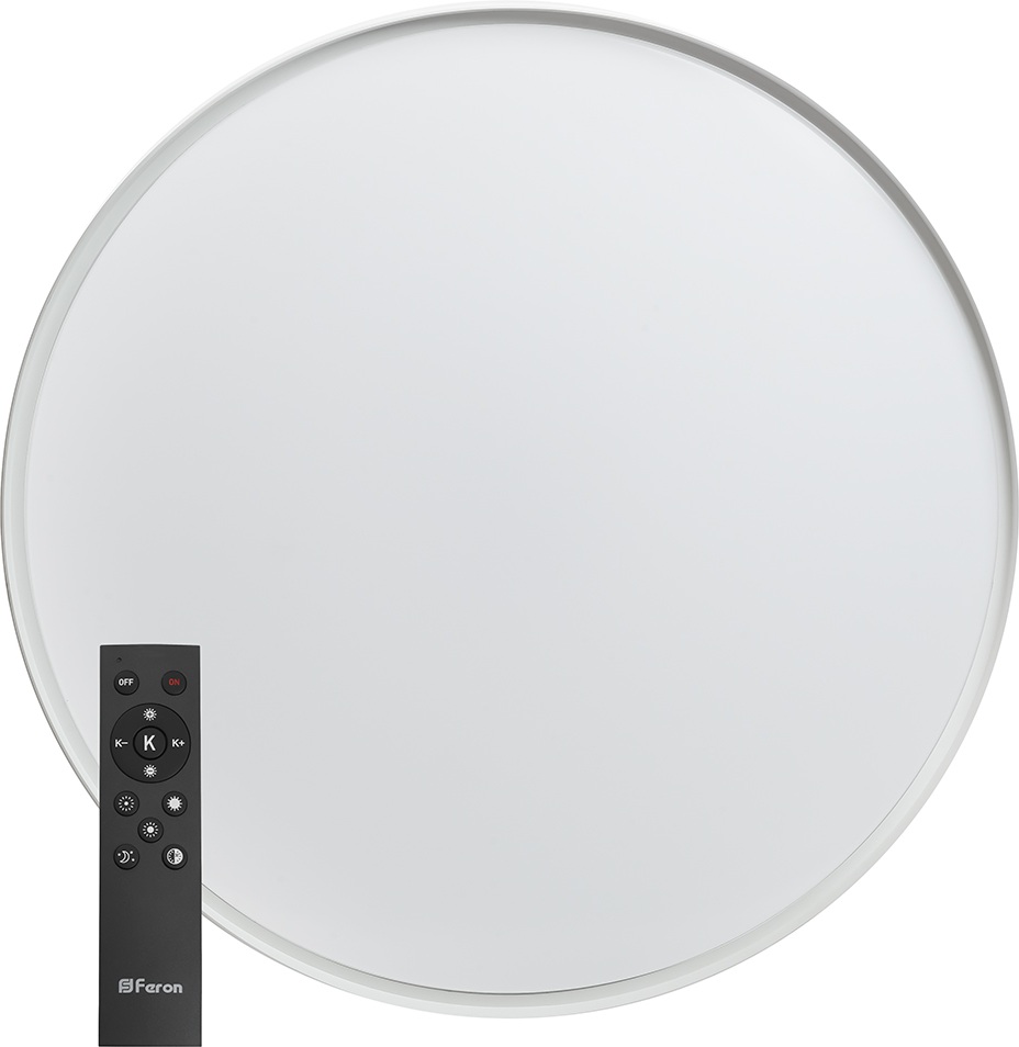 Потолочный светильник накладной светодиодный 6500k с пультом Feron 48072_FR
