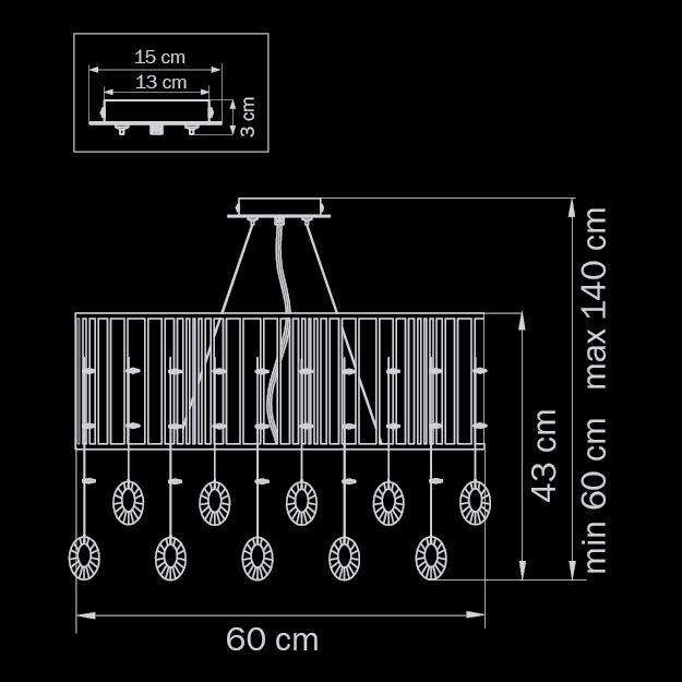 Подвесная люстра Soave 745124_LS