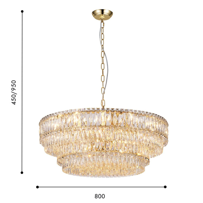 Подвесная люстра Favourite 4781-18P