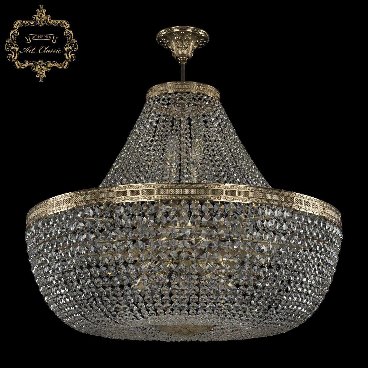 

Хрустальная люстра Bohemia Art Classic 21.111.H1.80SP.G, 21.111.H1.80SP.G