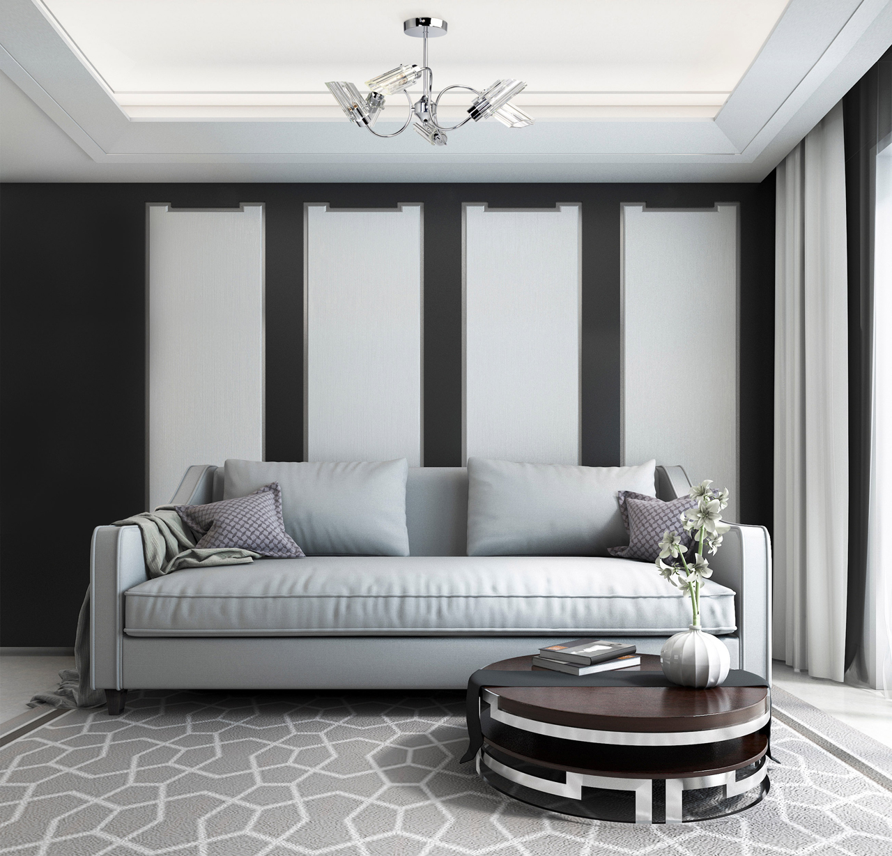 Потолочная люстра MW-Light Олимпия 106011406_MW