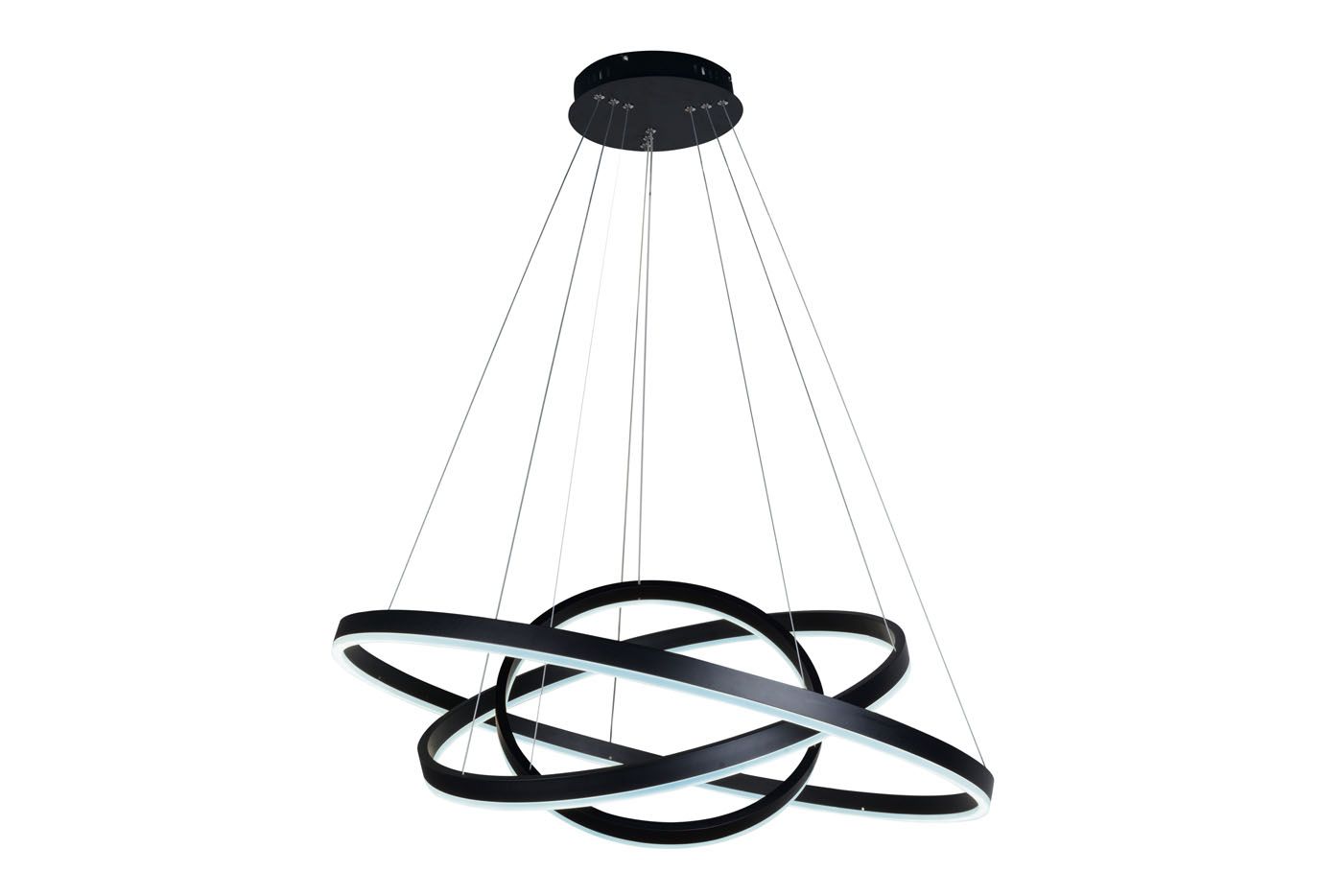 Подвесная люстра ILedex Orion LZ-230-1 114W BK_IX