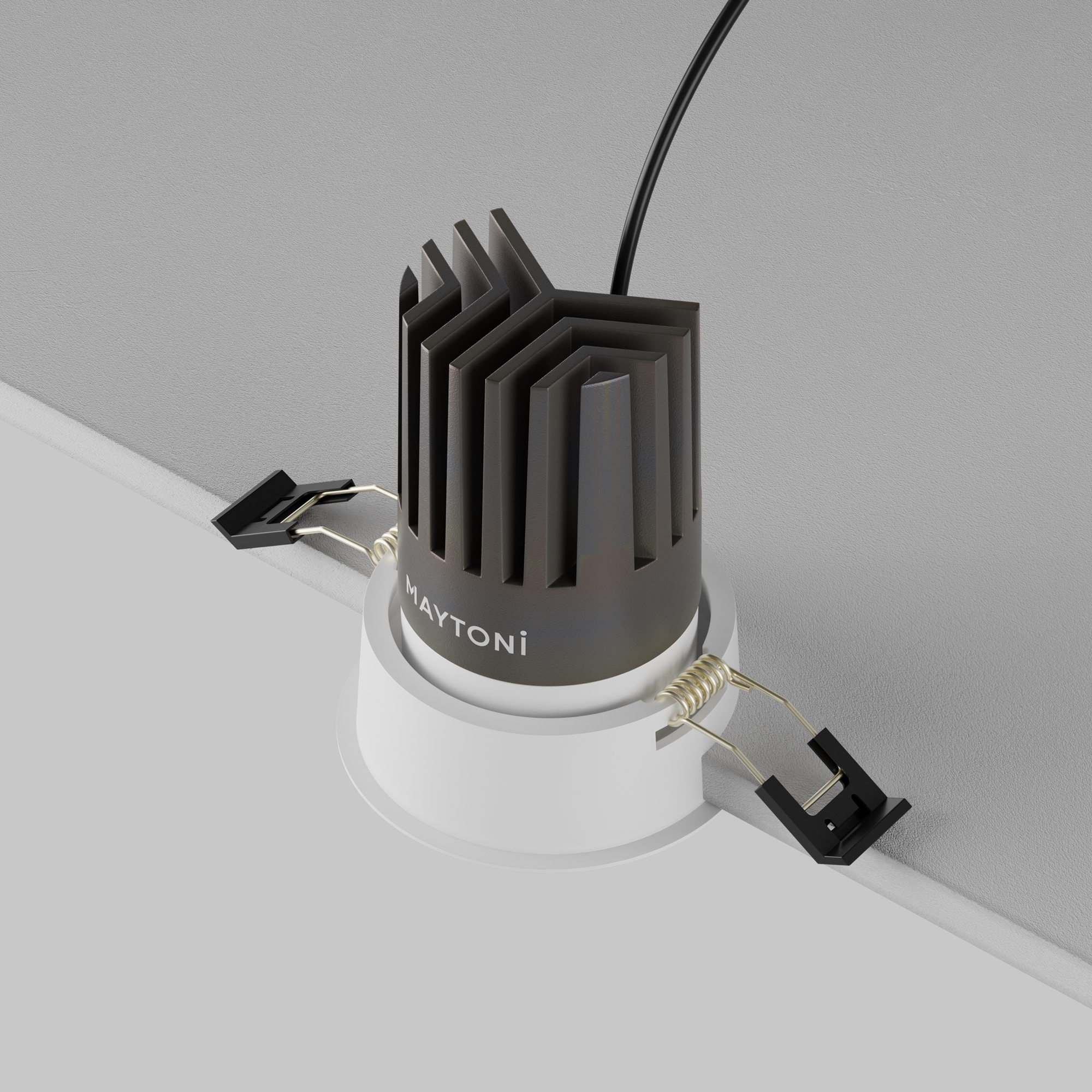 Встраиваемый светильник Maytoni Dip DL117-15W-3K-W_MY