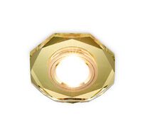 Встраиваемый светильник Ambrella light Crystal 8020 GOLD_AMB