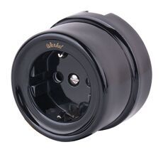 Розетка с заземлением Ретро WL18-03-01 a051453_WR