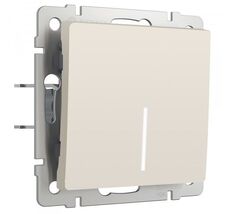 Выключатель одноклавишный проходной с подсветкой Werkel a062418_WR