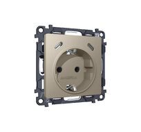 Комплект механизма электрической розетки 2USB С+C 20W с/з на винтовых зажимах 16A-250V ALFA QUANT (AP3705, VM165) Ambrella Volt MA370510_AMB